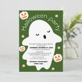 niedliches Party Einladung (Stehend Vorderseite)