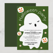 niedliches Party Einladung (Vorne/Hinten)