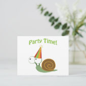 Niedliches Party Einladungspostkarte (Stehend Vorderseite)