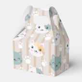 niedliches Party für Katzenliebhaber Geschenkschachtel (Rückseite)