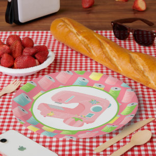 Niedliches Party für Nähliebhaber Pappteller