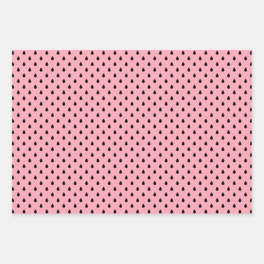 niedliches Party für Wassermelone  Geschenkpapier Set (Vorderseite 3)