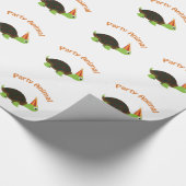 Niedliches Party Geschenkpapier (Ecke)