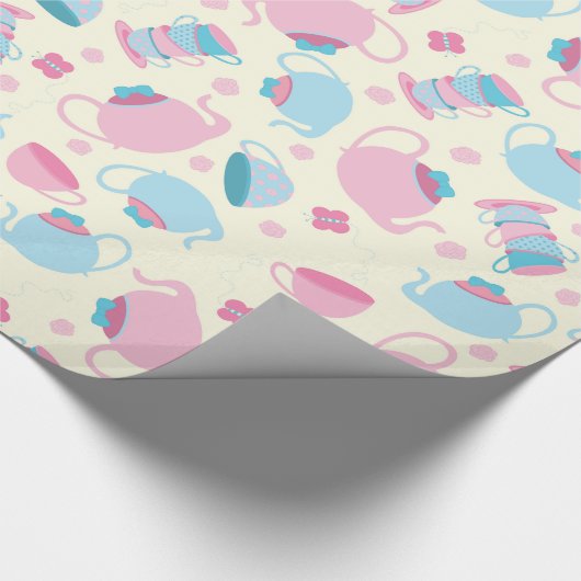 Niedliches Party Geschenkpapier (Ecke)