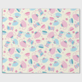 Niedliches Party Geschenkpapier (Flach)