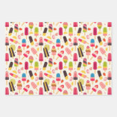 Niedliches Party Geschenkpapier Set (Vorderseite)