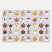 Niedliches Party Geschenkpapier Set (Vorderseite)