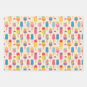 Niedliches Party Geschenkpapier Set (Vorderseite 2)