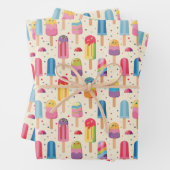 Niedliches Party Geschenkpapier Set (Beispiel)