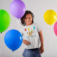 Niedliches Party Guinea Schweinefleisch und Balloo