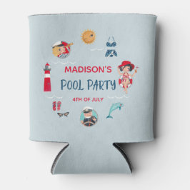 Niedliches Party im Sommer Dosenkühler