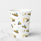 Niedliches Party liefert Baustumpf LKW Thema Pappbecher (Links)