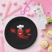 Niedliches Party mit Hummerkacheln Pappteller (Party)