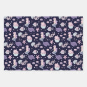 niedliches Party mit Meerjungfrau Geschenkpapier Set (Vorderseite)