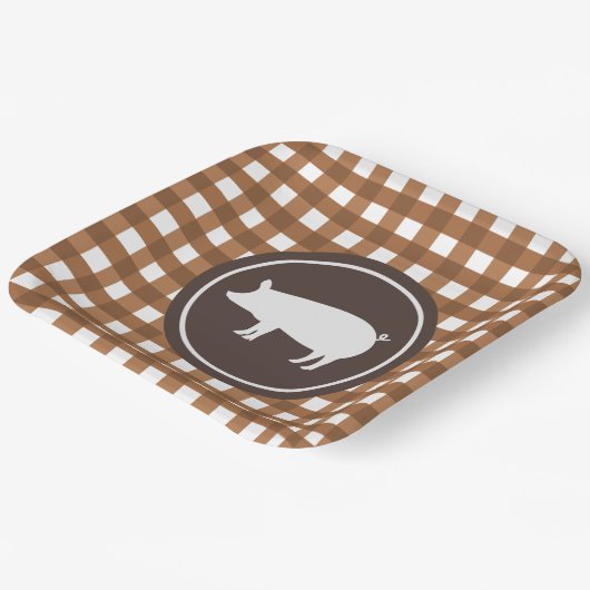 Niedliches Party Pappteller (Gewinkelt)