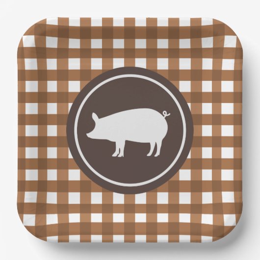 Niedliches Party Pappteller (Vorderseite)