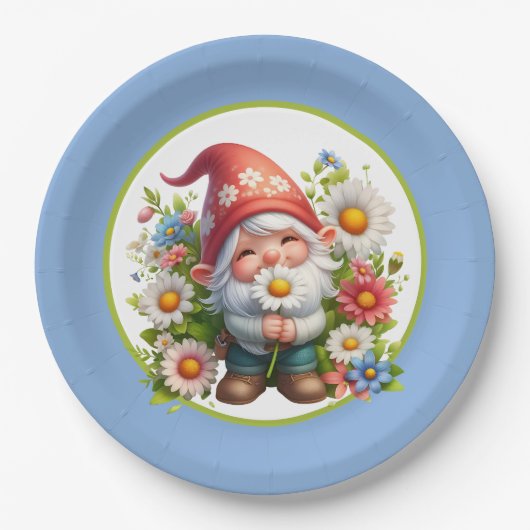 Niedliches Party Pappteller (Vorderseite)