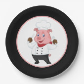 Niedliches Party Pappteller (Vorderseite)