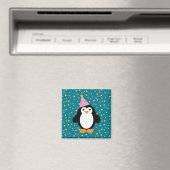 Niedliches Party Pinguin Magnet (In Situ (Geschirrspüler))