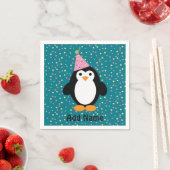 Niedliches Party Pinguin Serviette (Beispiel)