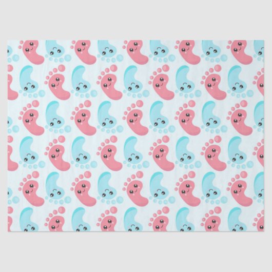 Niedliches Party Seidenpapier (Vorderseite)