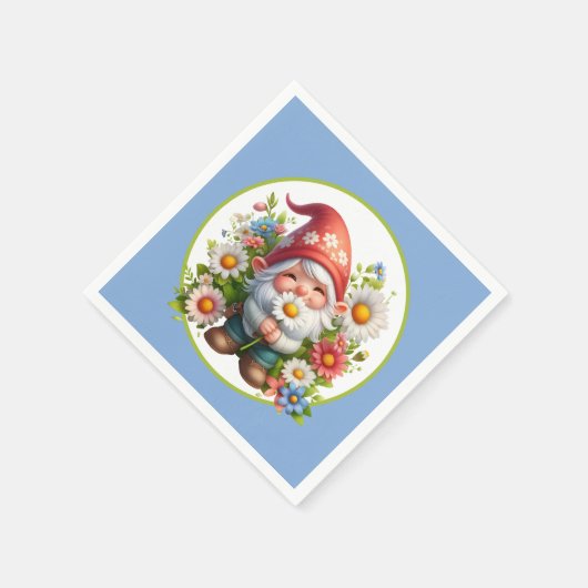 Niedliches Party Serviette (Ecke)