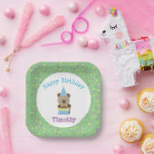 Niedliches Party Teddy Bear Geburtstag Pappteller (Party)