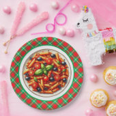 Niedliches Pasta-Fest Pappteller (Party)