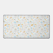 Niedliches Pastel-Nachbarschaftsbild Schreibtischunterlage (Vorderseite)