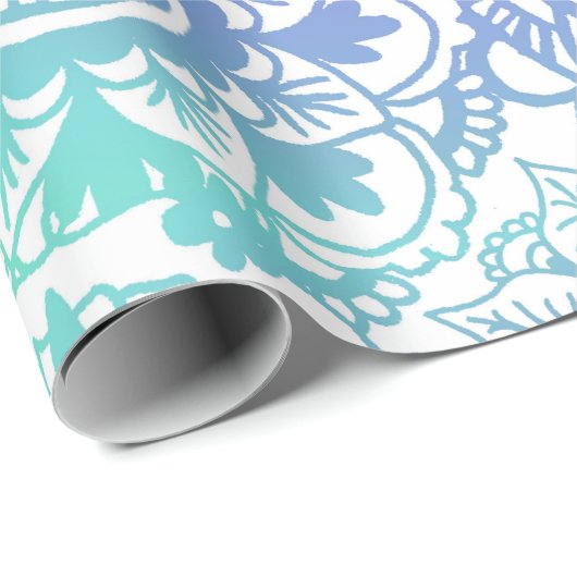 Niedliches Pastell-Mandala-Muster Geschenkpapier (Rolleneckpunkt)