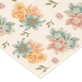 Niedliches Pastell-Muster Großer Tischläufer (Ecke)