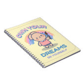 Niedliches Pastell-Notebook Notizblock (Rechte Seite)