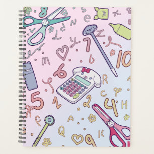 Niedliches Pastell Planner Journal Planer
