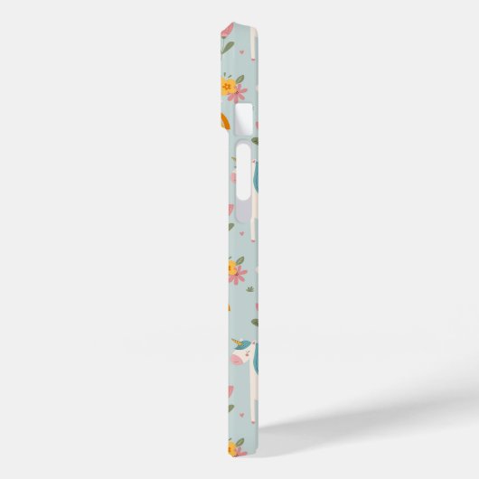 Niedliches Pastell-Regenbogen-Muster Case-Mate iPhone Hülle (Rückseite / Links)