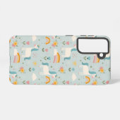 Niedliches Pastell-Regenbogen-Muster Samsung Galaxy Hülle (Rückseite (Horizontal))