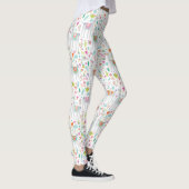 Niedliches Pastelllama-Muster Leggings (Rechts)