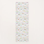 Niedliches Pastelllama-Muster Yogamatte (Vorderseite)