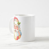 Niedliches Patchwork Weihnachten Weihnachten Weihn Kaffeetasse (Vorderseite Links)