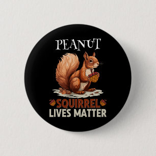 Niedliches Peanut Eichhörnchen lebt Wildtiere Frau Button
