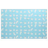 Niedliches Pekingese Druckmuster-Gewebe Stoff (Yard (91,4 cm))