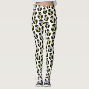 niedliches Pengu-Pinguin-Muster für Leggings