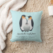 Niedliches Penguin Baby-Kinderzimmer Kissen (Decke)
