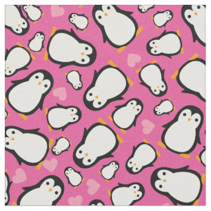 Niedliches Penguin Baby Kinderzimmer Zimmer Dekora Stoff