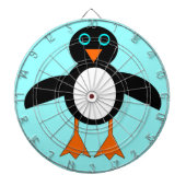 Niedliches Penguin Dart Board Dartscheibe (vorne)