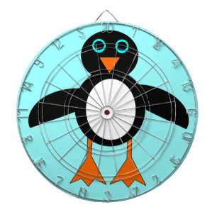 Niedliches Penguin Dart Board Dartscheibe