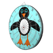 Niedliches Penguin Dart Board Dartscheibe (Vorderseite rechts)