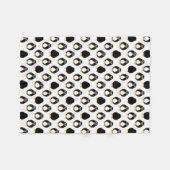 Niedliches Penguin-Muster Fleecedecke (Vorderseite (Horizontal))