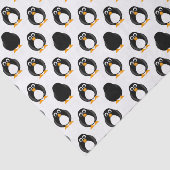 Niedliches Penguin-Muster Seidenpapier (Ausschnitt)