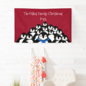 Niedliches Penguin-Party Banner (Insitu)