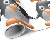 Niedliches Penguin-Verpackungs-Papier Geschenkpapier (Rolleneckpunkt)